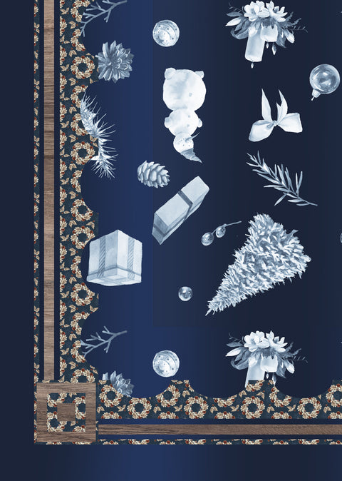 Set 2 pezzi tovaglietta colazione Frosted Ivy