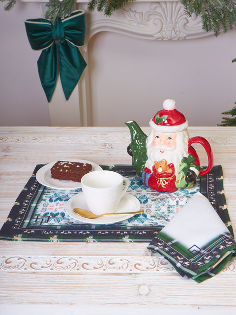 Set 2 pezzi tovagliette colazione Frosty Charm