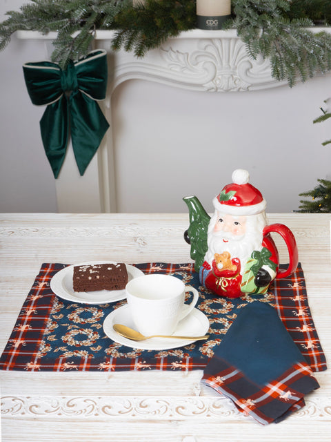 Set 2 pezzi tovaglietta colazione Holly Sparkle