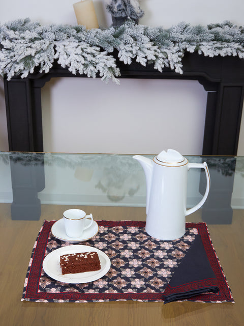 Set 2 pezzi tovaglietta colazione Night Frost