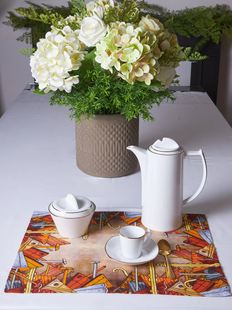 Set 2 pezzi tovaglietta colazione Mistic