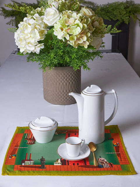 Set 2 pezzi tovaglietta colazione Orizzonte